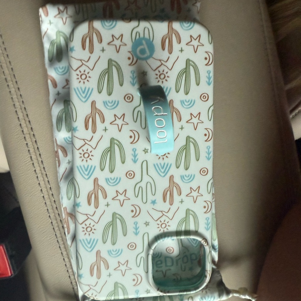 Loopy Case Cactus Pattern Phone Case - Multicolor for iphone 15 pro